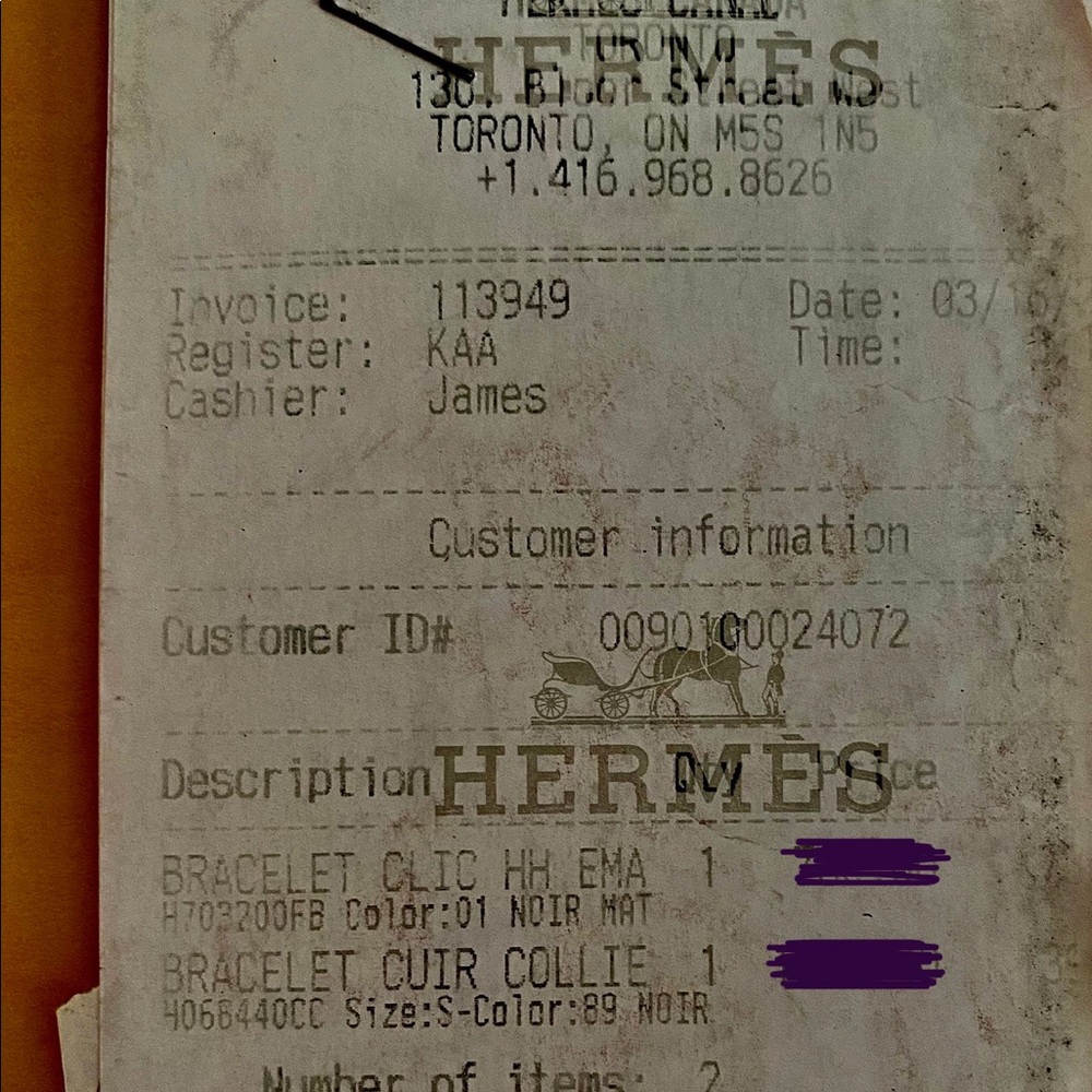 Hermes CDC bracelet - Picture 6 of 6